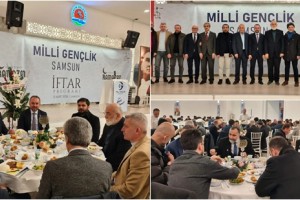 Samsun’da Milli Gençlik İftarı Yoğun Katılımla Gerçekleştirildi